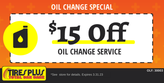 oil change special, tires plus of north dakota